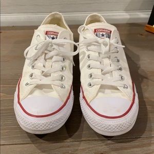 White converse sneakers